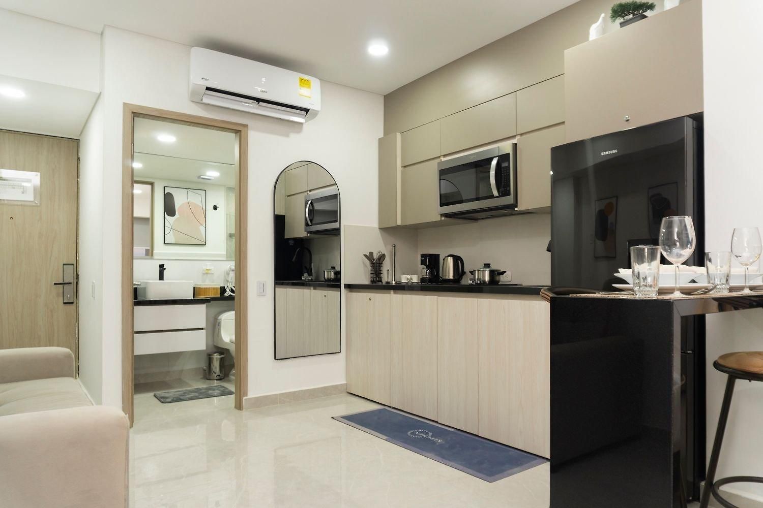 Acogedora Frente Al Mar + Vista Cb1427 Apartamento