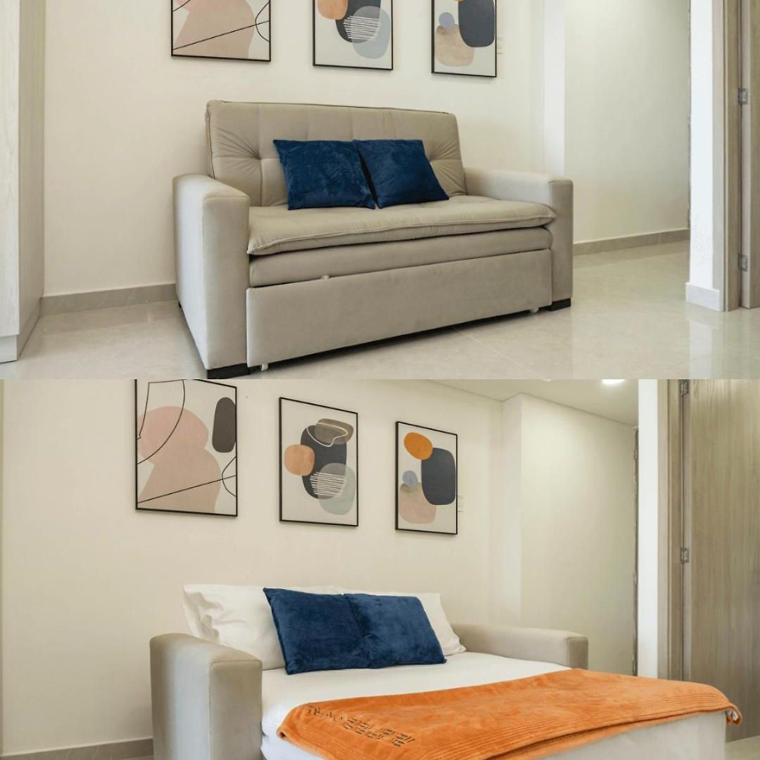Apartamento Acogedora Frente Al Mar + Vista Cb1427 *