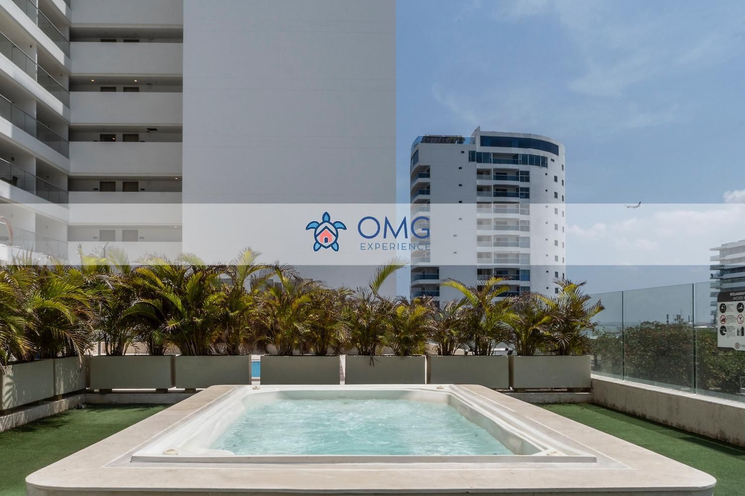 Acogedora Frente Al Mar + Vista Cb1427 Apartamento Cartagena