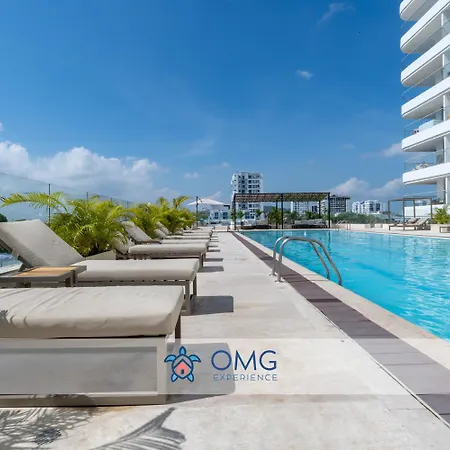 Apartamento Cb1427 | Acogedora Frente Al Mar + Vista Cartagena
